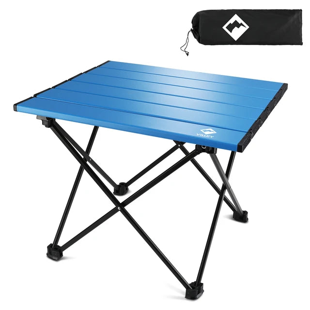 Portable Camping Folding Table Outdoor Picnic Barbecue Storage Table Aluminum Alloy Table Camping Furniture Camping Supplies